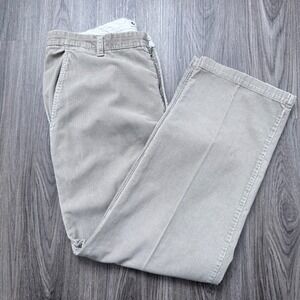 VTG Columbia Sportswear Company Mens Corduroy Beige Utility Pants 37(tag38)x32